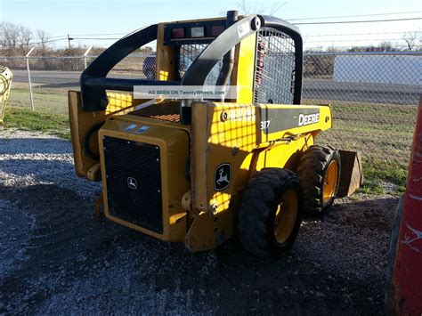 2007 jd 317 skid steer shutting off